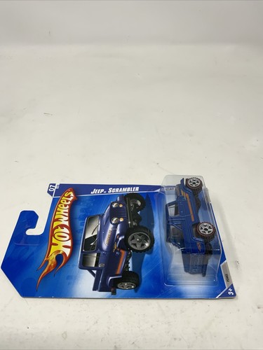 Hot Wheels 09'Jeep Scrambler Heat Fleet Blue Red Lines - Picture 4 of 9