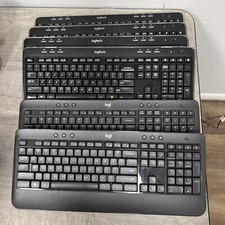 Lot of 6 Logi Logitech Wireless Keyboard K540 K520 Dongle Not Included