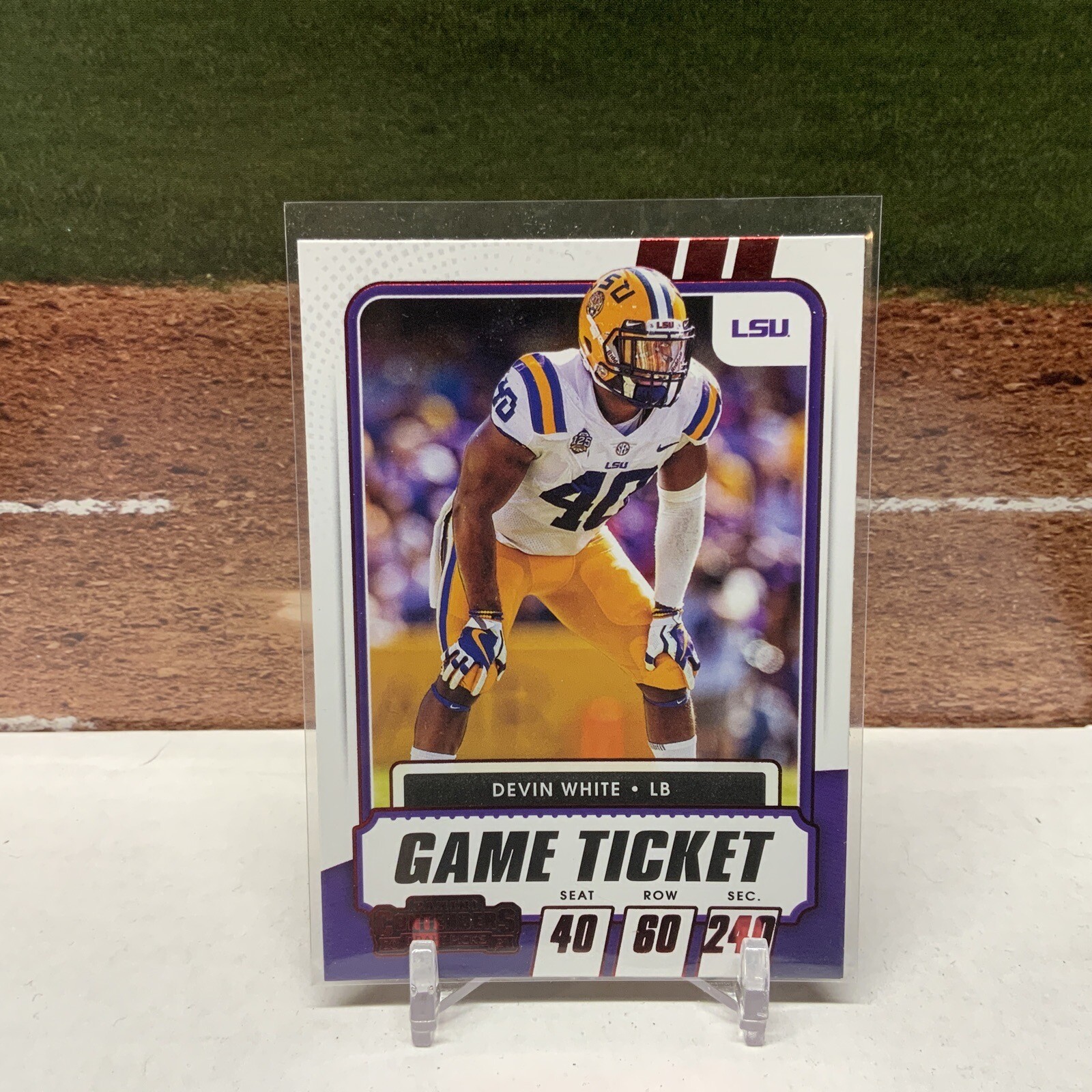 83 Devin White Red 2021 Panini Contenders Draft Picks
