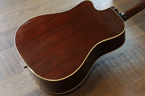 2016 Gibson Hummingbird Pro Acoustic/ Electric Guitar Vintage Sunburst + OHSC - Picture 12 of 21