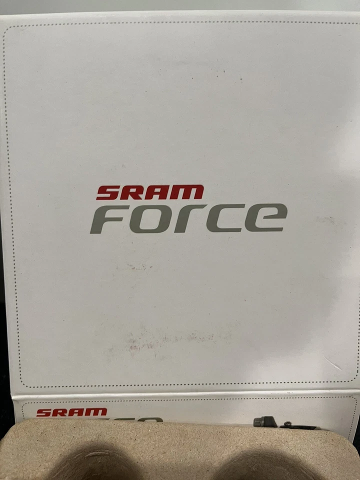 Derailleur front SRAM Force silver Clamp on 32.8mm double for 10 sp New In Box - Image 4 of 4