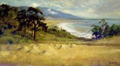 Carmel by the Sea   William Keith California Coastal Landscape Print 1900