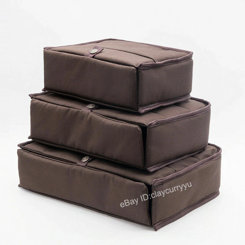 Waterproof DSLR SLR Camera Bag Padded Case Lens Bag Insert Partition Cover Pouch - Image 3 of 4