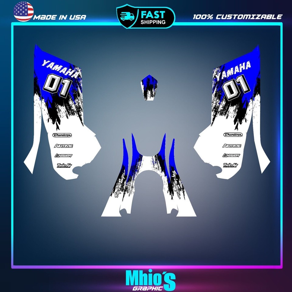 Yamaha YFZ 450R 450X Graphics kit 2014 2016 2018 to 2023 decals
