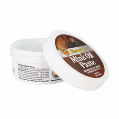 Fiebing MOIL00P006Z 6oz Mink Oil Paste Leather Waterproofer Conditioner 3 Pack