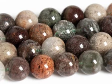 Natural Mix Phantom Quartz AA Round Loose Beads 8/9/10/11/12/13MM