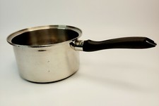 Vintage Lady Marian Stainless Steel Aluminum Bottom 7 Inch Pot Made In USA