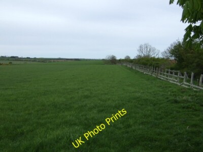 Photo 6x4 Farmland near Auchencrow Mains Beside a disused railway off the c2015