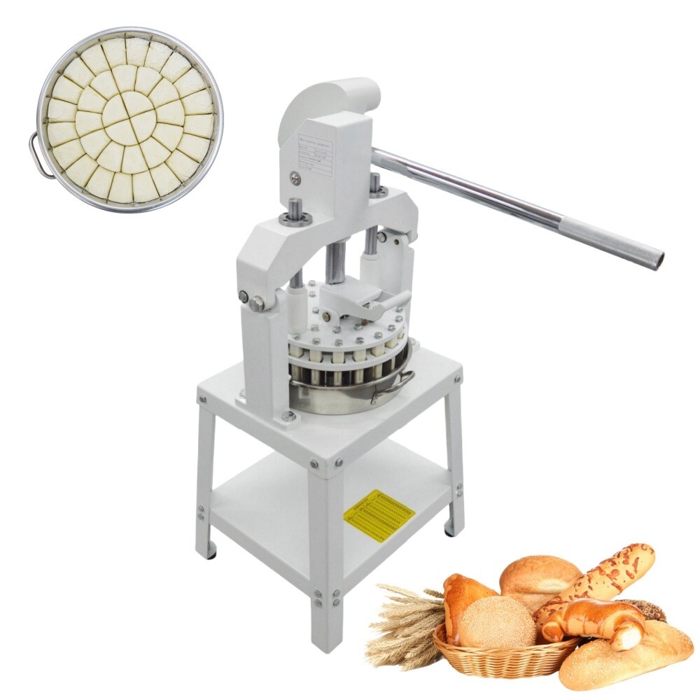 Manual Dough Divider Proportional Press Cutter Roller Bakery Bun Bread Maker