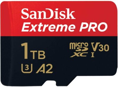 Micro SD 1TB SanDisk Extreme PRO microSDXC A2 SDSQXCZ-1T00 Micro SD 1TB SanDisk Extreme PRO microSDXC A2 SDSQXCZ-1T00