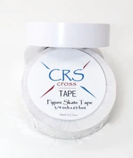 CRS Cross Figure Skate Tape Narrow 3/4 inch roll White