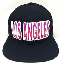 Los Angeles LA City Snapback Hat Cap Adult OSFM Adjustable Reflective New