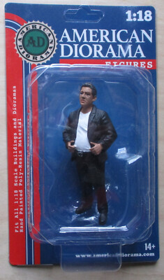 MANUEL HANGING OUT 2 AMERICAN DIORAMA 1:18 Scale Figurine 4'' Male Man Figure
