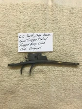 L C Smith 12 ga Hammer Gun, Trigger assembly, original, circa 1916