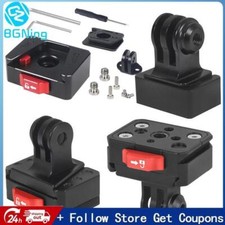 Quick Release for GoPro 13 Hero 12/11/10/9/8/7/6/5 Insta360 X2 X3 Tripod Adapter