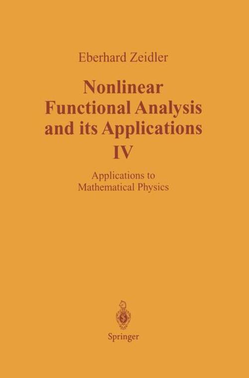 Thumbnail - E. Zeidler | Nonlinear Functional Analysis And Its Applications |