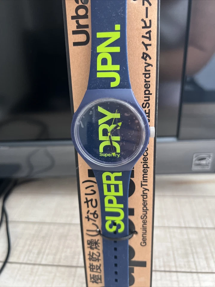 Superdry Reloj Hombre Urban Azul SYG189UN Nuevo Relojes Foto 2 de 4