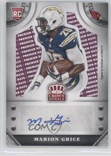 2014 Crown Royale Rookie Signatures Premier Date 14/14 Marion Grice Auto 0f8