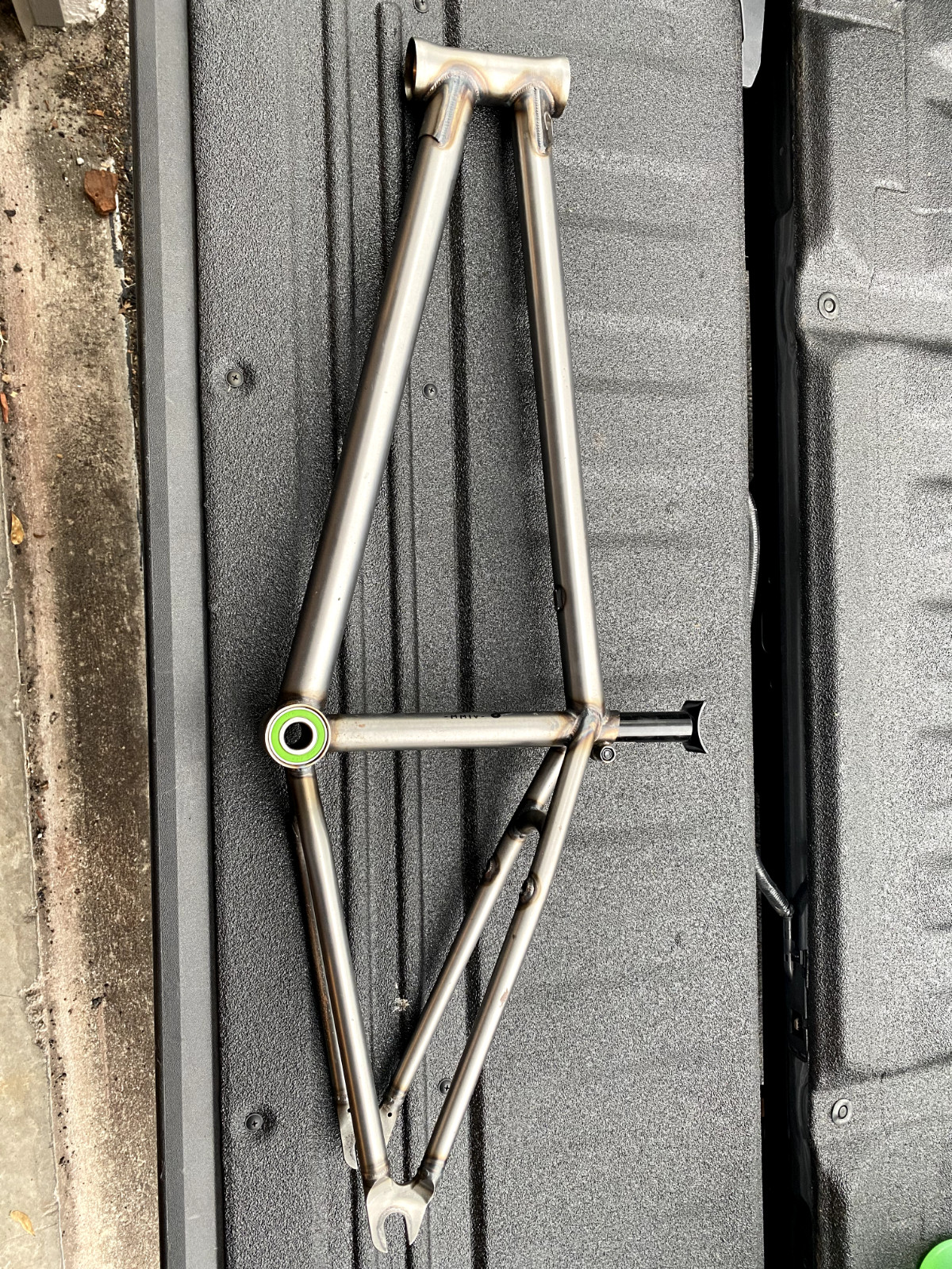 2025 CULT Devotion BMX bike FRAME 21" Raw Freestyle Street