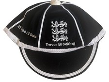 SIR TREVOR BROOKING Replica England Cap - Gentleman & Players *RARE*