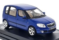 Abrex 1/43 - Skoda Roomster Blue Dynamic 2006 Diecast Scale Model Car