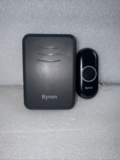 Byron Plug Through Wireless Portable Doorbell Set – 150 m Range – 16 Melodies