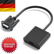 VGA auf HDMI Adapter Audio-Untersützung 1080P Auflösung VGA zu HDMI PC, Laptop