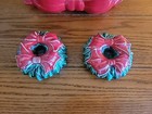 Vintage Ceramic Light-Up Christmas Wreath & Candle Holders - EUC!! — photo 5