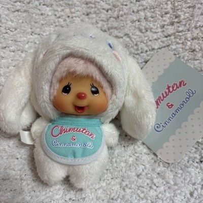 Monchhichi Chimutan x Sanrio Cinnamoroll Plush Mascot Sekiguchi