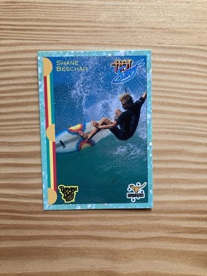 Shane Beschen 1993 Futera Hot Surf Rookie ERROR Card #49 American Surfing