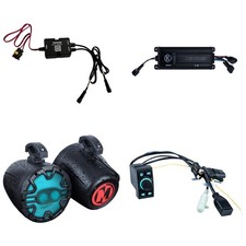 Memphis Audio UTV Audio Bundle SBT2 Bluetooth, MX63PS 6.5" A.T.A.C Black Bar ...