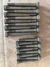 1950s Chevy 216 235 261 Head Bolts Oem Useable Good Condition Free Shipping.