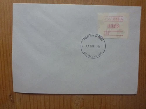 AUSTRALIA 1988 FIRST DAY OF POSSUM FRAMA FDC FIRST DAY COVER WODONGA