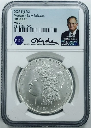 2023 “CARSON CITY” MORGAN DOLLAR! NGC MS70! GORGEOUS PIECE! WOW! NR #P2038