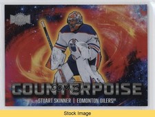 2024-25 Skybox Metal Universe Counterpoise Stuart Skinner #8CT READ 16p7