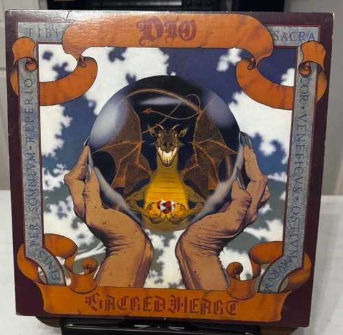 Dio Sacred Heart Vinyl LP 1985 Warner Bros. 1-25292 Ronnie James Dio