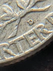 1963 D WASHINGTON SILVER QUARTER DOUBLE DIE OBVERSE DDO
