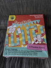 Learning Fraction Game Grades 3-4 Festival Fun Learn New Sealed - Home School