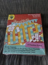 Learning Fraction Game Grades 3-4 Festival Fun & Learn New Sealed - Home School