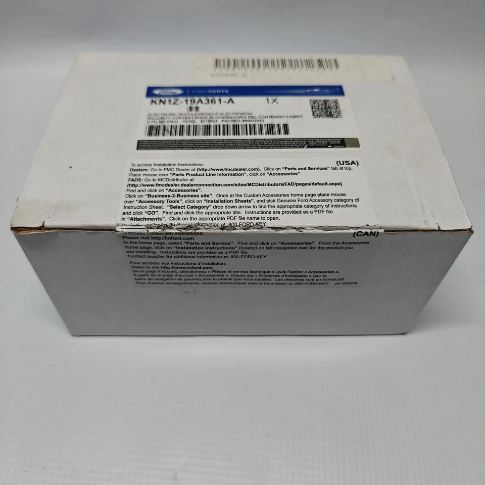 Nuevo Ford KN1Z-19A361-A 19-23 Mustang 19-21 F-150 Sistema de Seguridad Perímetro Foto 2 de 4