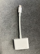 Lightning to HDMI Adapter, Lightning to HDMI Digital AV Adapter with port