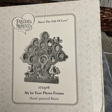 2017 Precious Moments My 1st Year Photo Frame 172416 New In Original Packaging