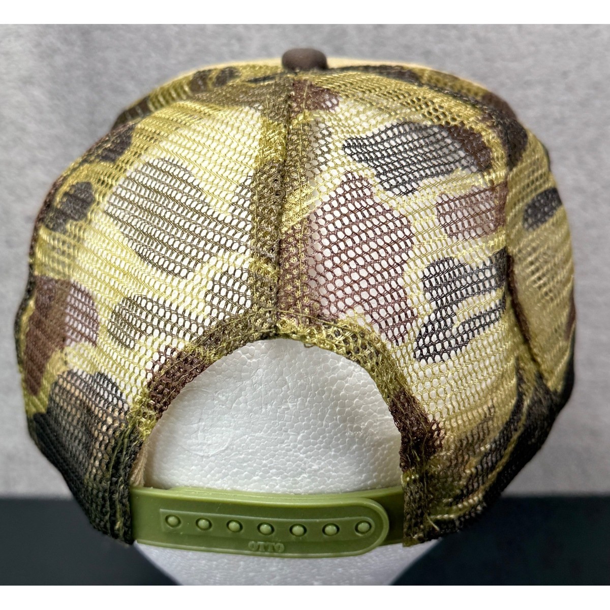 Otto Trucker Hat Mens OSFM Camo Shootin Deers Slammin Beers Patch Snapback Cap View 3