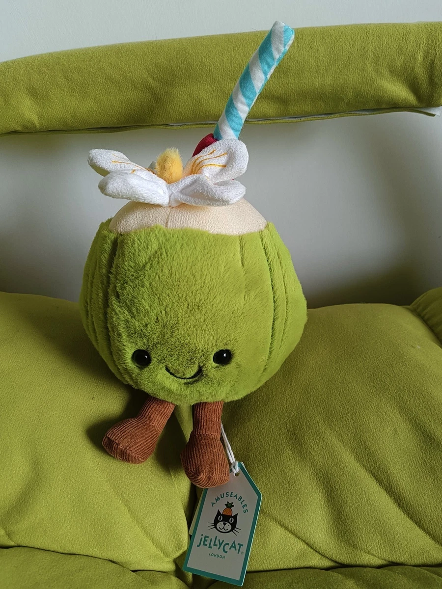  Aruba Coconut ぬいぐるみ ココナッツジュース　花 Jellycat Amuseables Aruba Coconut Plushie | Urban Outfitters