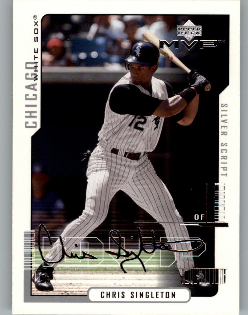 2000 Upper Deck MVP Baseball "Silver Script" Parallel Cards