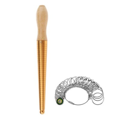 Ringgröße Mandrel Stick Fingerlehre Ringe Sizer Messen Von Schmuckwerkzeugen