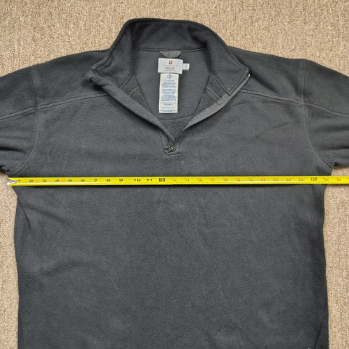 TYNDALE FR Pullover Uomo XL Nero Micropile 1/4 Zip Ignifugo Abbigliamento da Lavoro - Foto 6 di 9