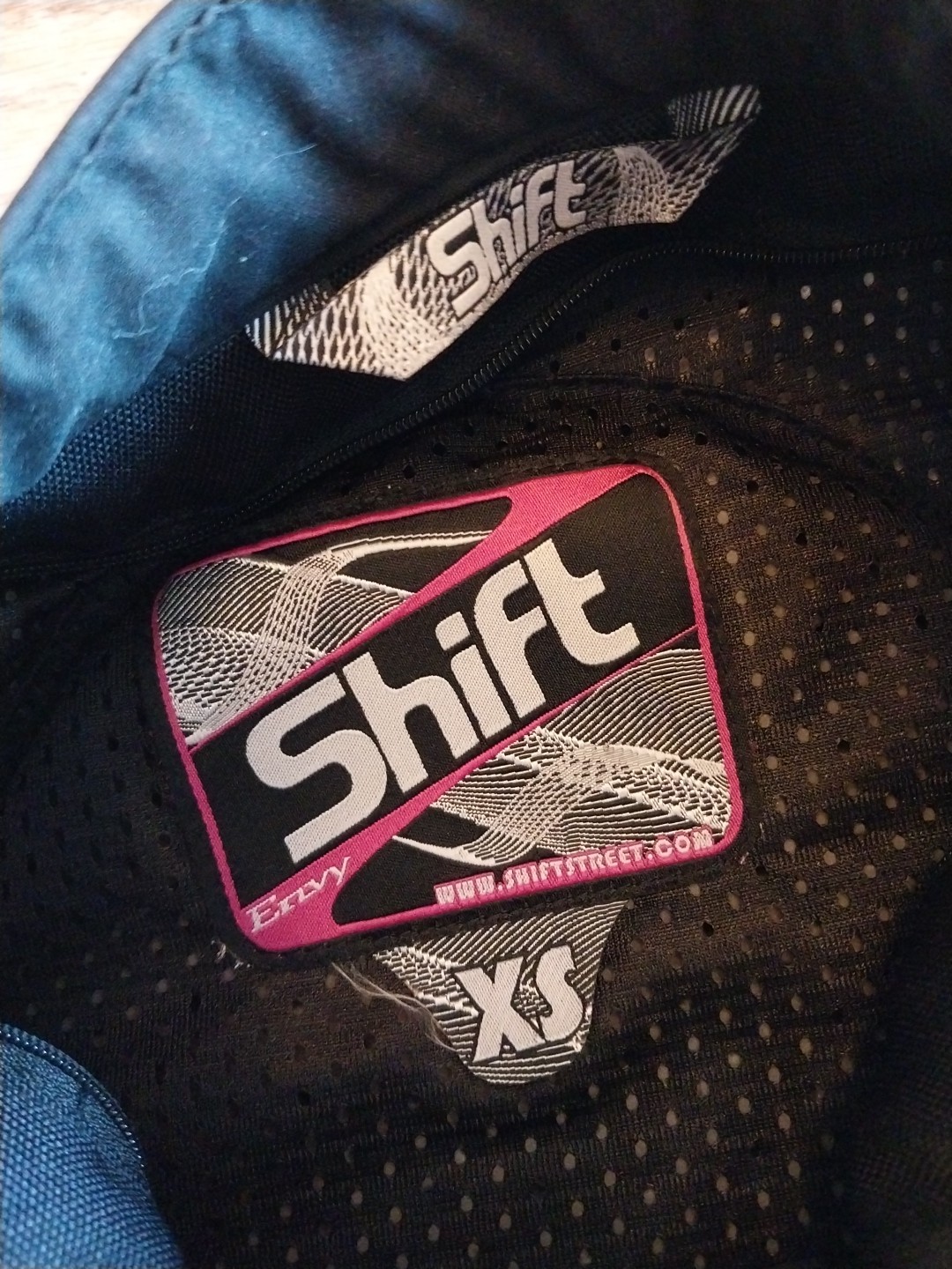 Shift Envy Plaid Jacket Armour Padding Motocross … - image 3