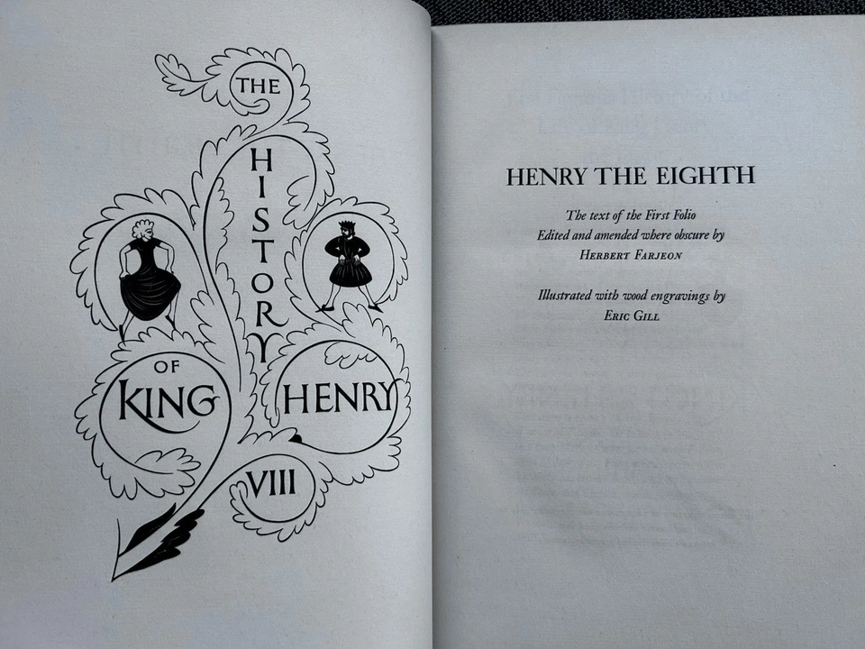 William Shakespeare Plays Limited Editions Club 37 volumes Illustrated Eric Gill - Image 2 of 4