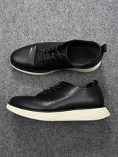 Bruno Marc Shoes Mens 10.5 Black Leather Lace Up Oxford Casual Round Toe